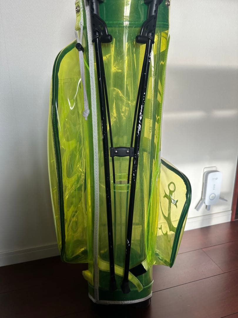 値下げしました！muta ムータマリン　スケルトン　ゴルフ　キャディバック