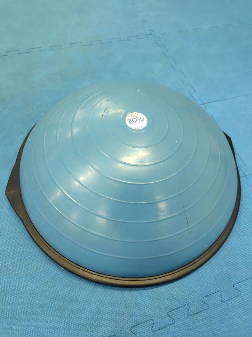 BOSU バランストレーナー ブルー 箱付き 中古 体幹トレーニング