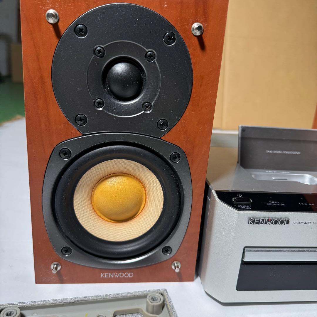 KENWOOD K521 iPod用ドック搭載ミニコンポ