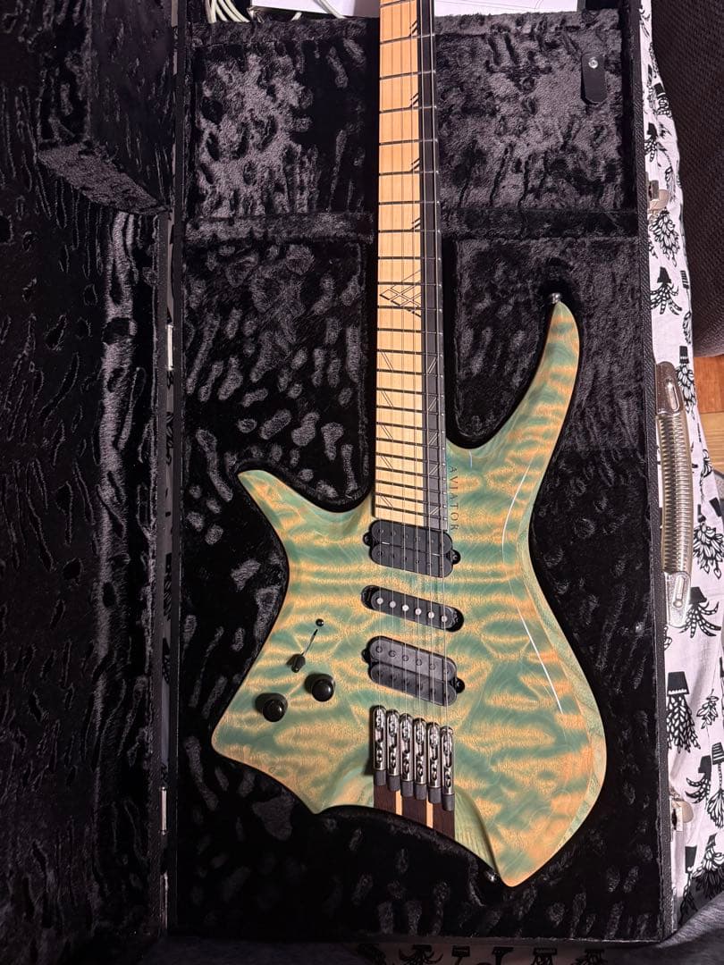 眠*…様 [希少] Aviator Guitar Nighthawk6 Left