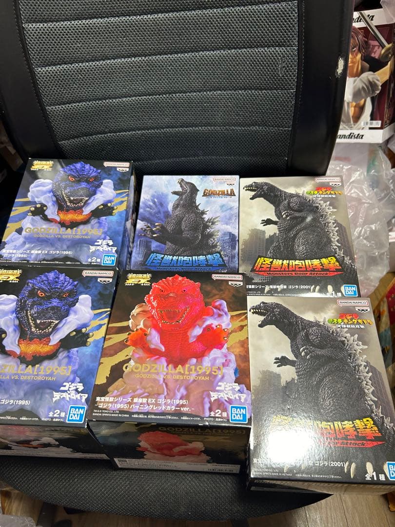 GODZILLAフィギュア6点セット　未使用