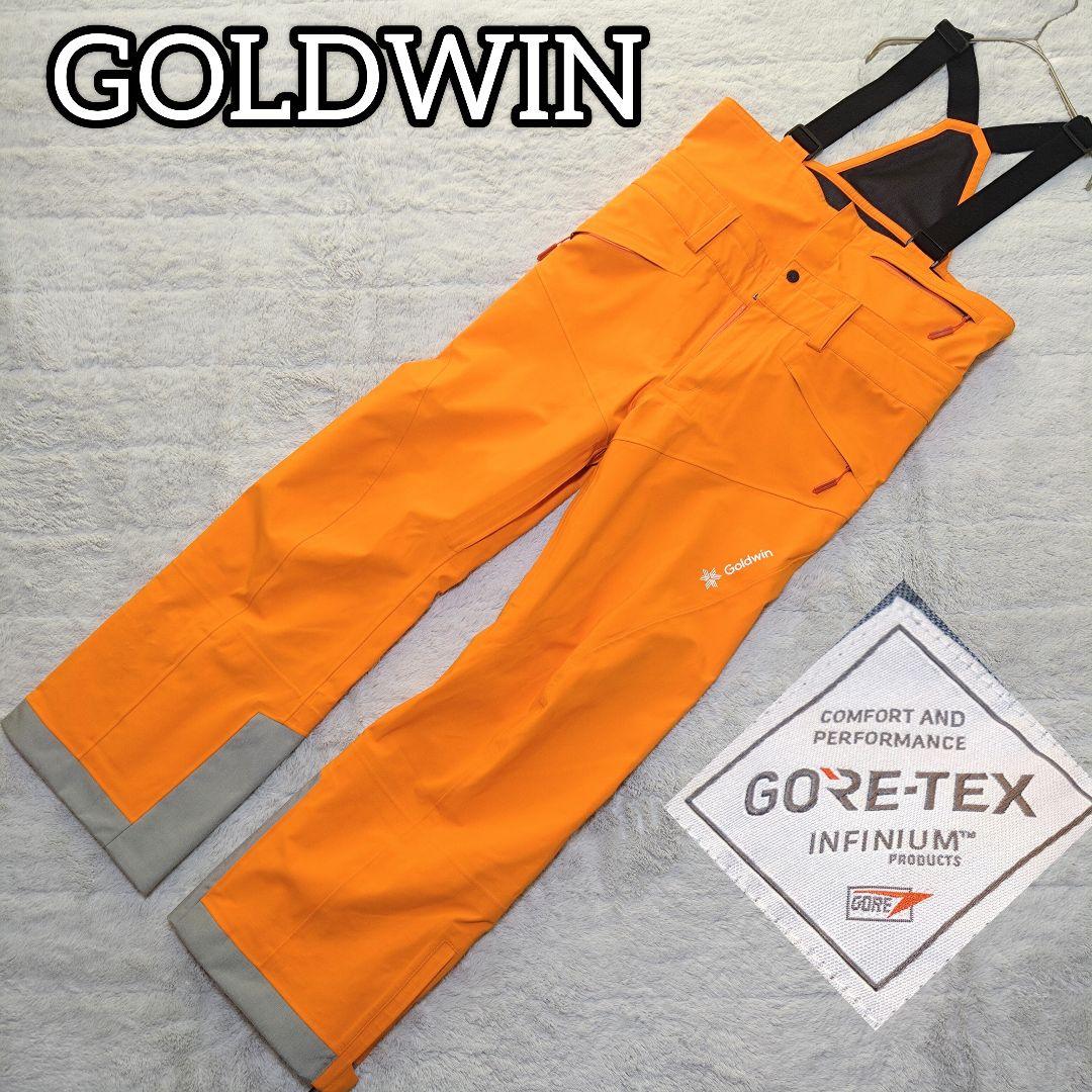 ゴールドウィン スキーパンツ　ゴアテックスインフィニウム　ＧＯＲＥ M オレンジ