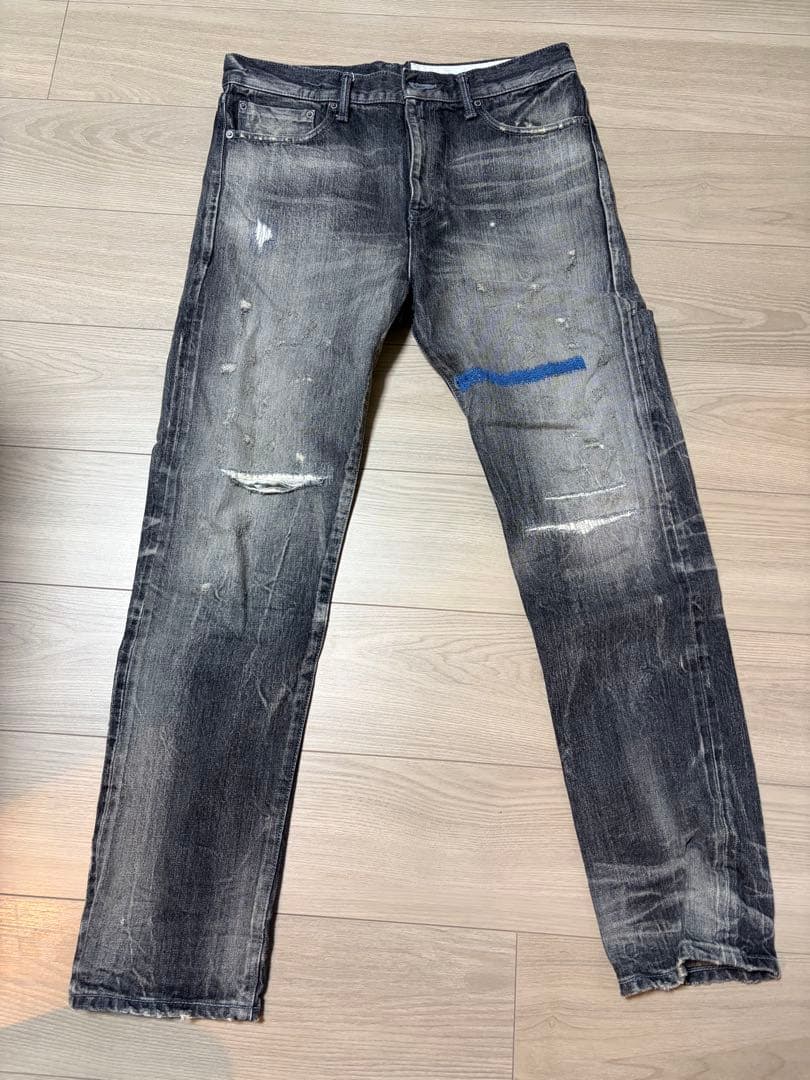 パンツ NEIGHBORHOOD BLOCK SAVAGE DENIM DP MID