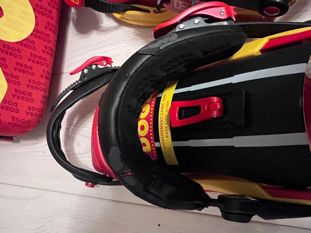 新品　希少　COBRA DOGS UNION コラボ　ビンディング　ユニオン