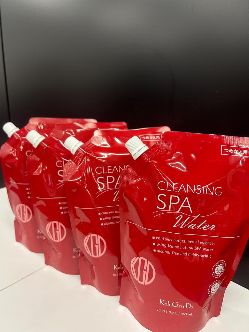 【4個セット】江原道 クレンジングウォーター 450mL つめかえ用