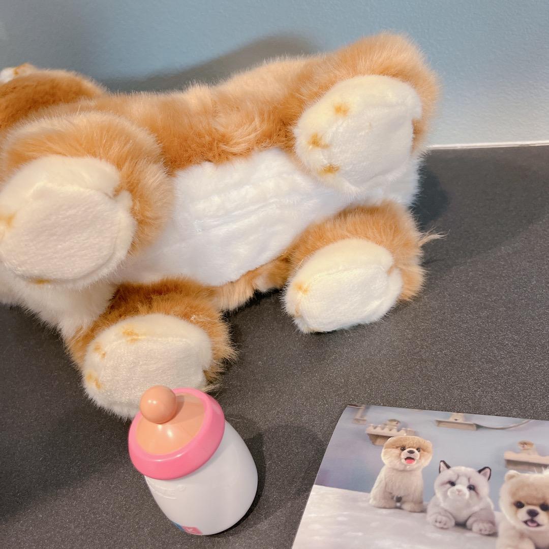 ✦電子ウォーキング 秋田犬 ぬいぐるみ 歩くおもちゃ 吠える 電池 鳴く