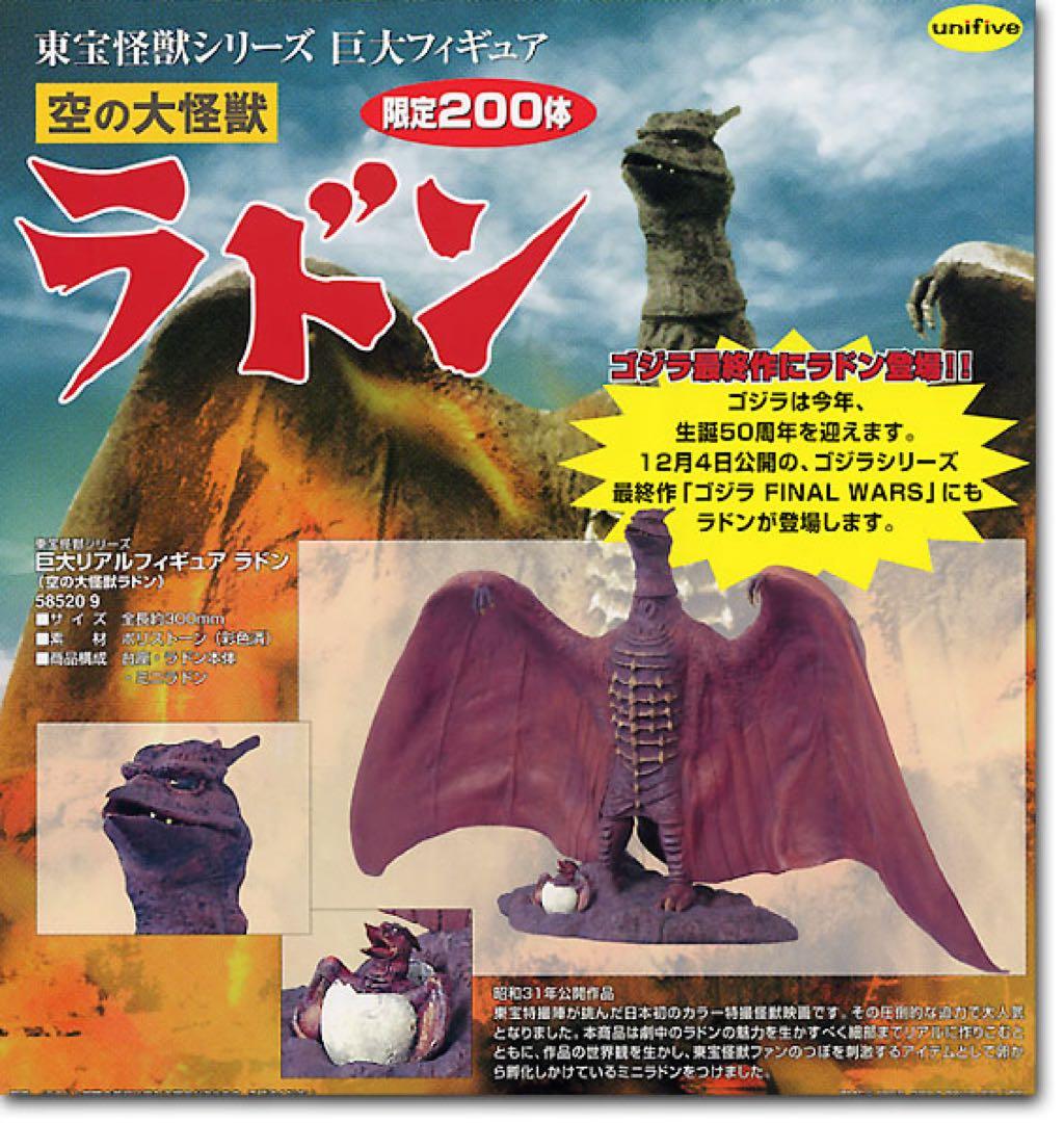 巨大リアルフィギュア ラドン (空の大怪獣ラドン) ユニファイブ