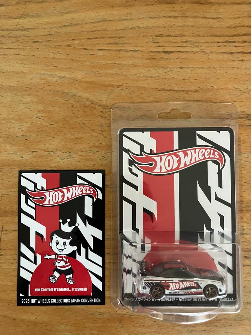 2025ホットウィールジャパンコンベンション限定カーGT-R34左右2台セット