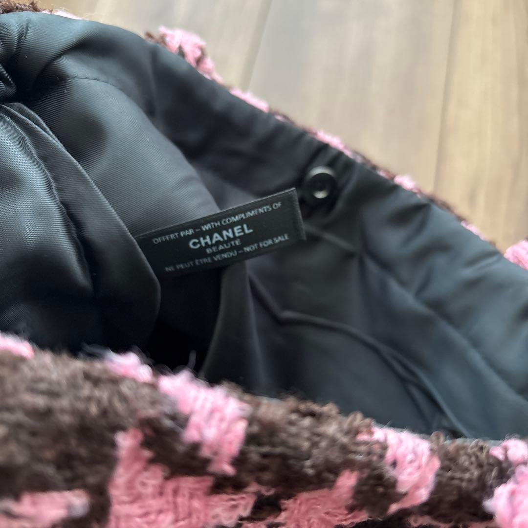 CHANEL ツイードトートバッグ