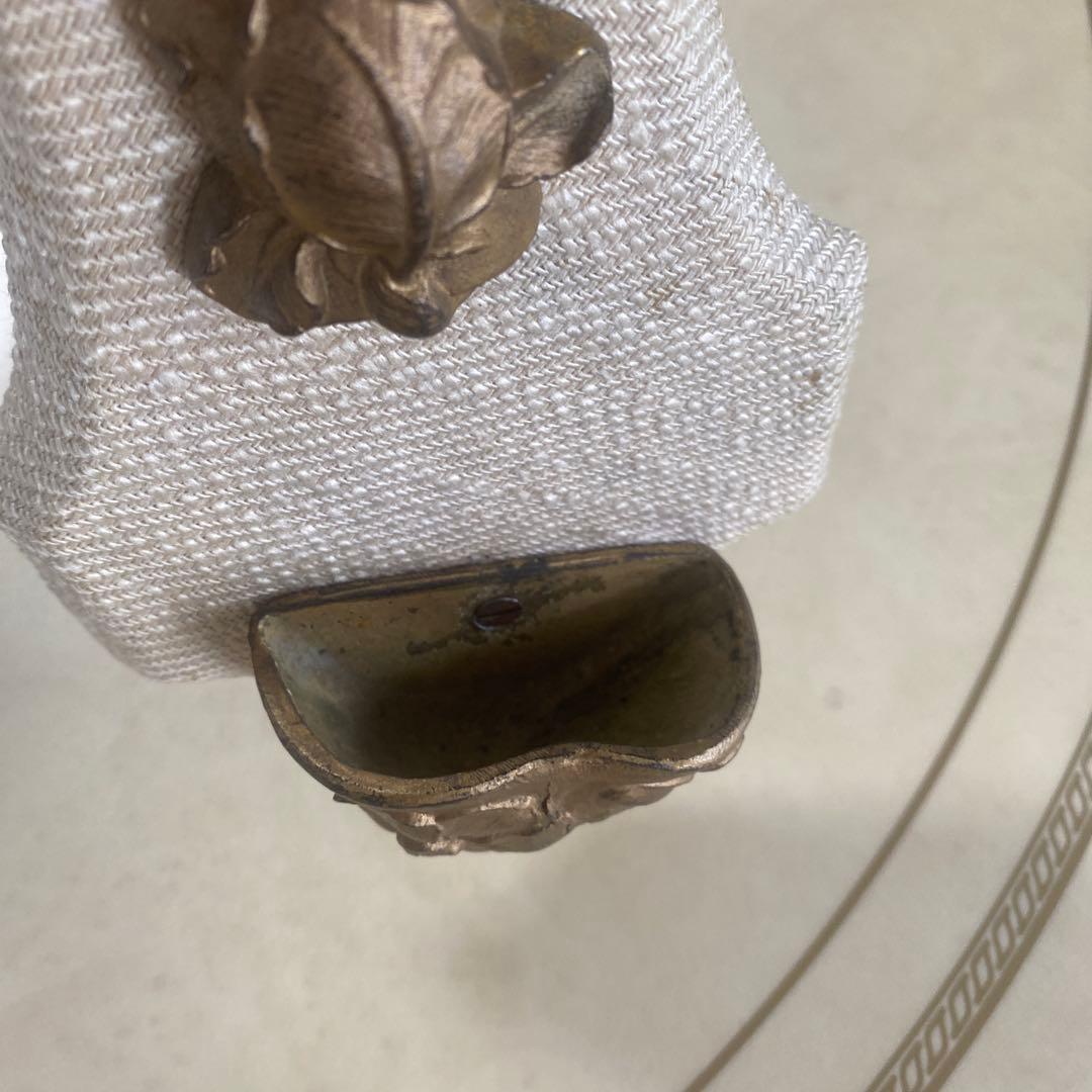 フランス30sアンティーク聖水盤アールヌーボー十字架