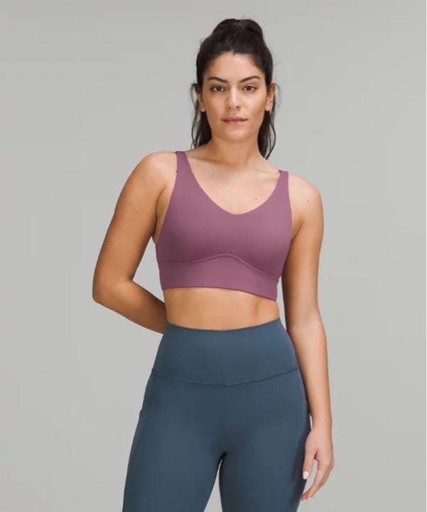 ★美品★  ルルレモン　Alignment Longline Bra