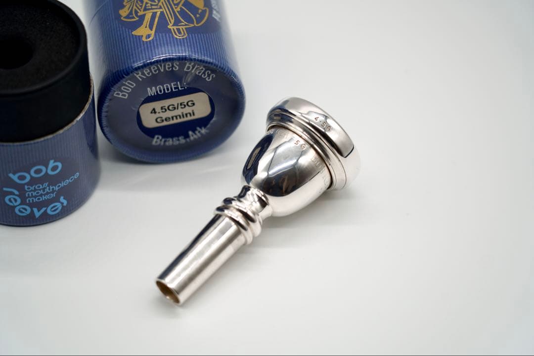 Bob Reeves Gemini 4.5G-5Gトロンボーンマウスピース