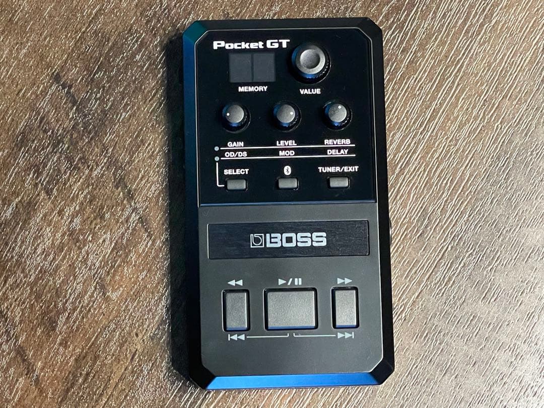 使用少！　BOSS POCKET GT