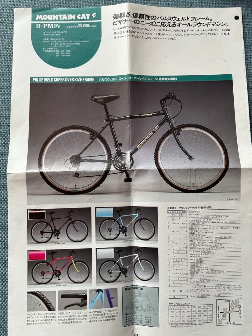 パナソニック　マウンテンキャットF B-PMF2 26インチ マウンテンバイク