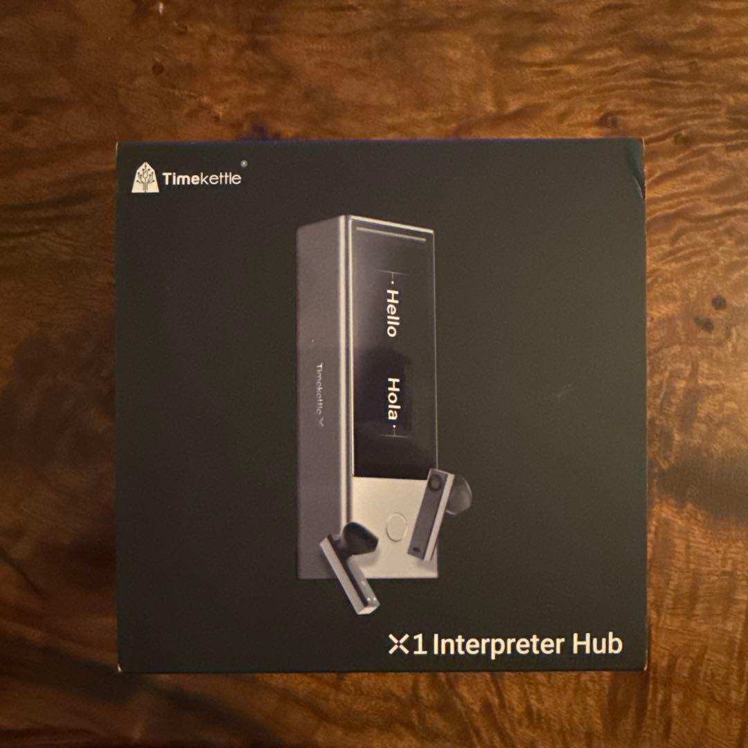 【美品】Timekettle X1 Interpreter Hub