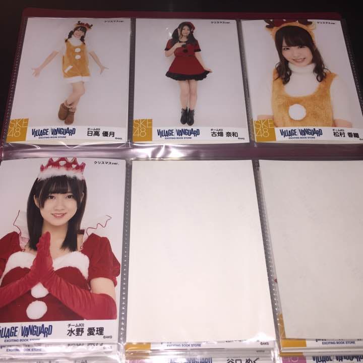 SKE48 ヴィレッジヴァンガード クリスマス 生写真 チームKⅡ 研究生