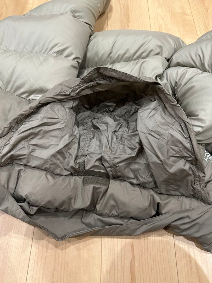 ノースフェイス ヌプシ　ダウンジャケット nd92335 グレー XXL