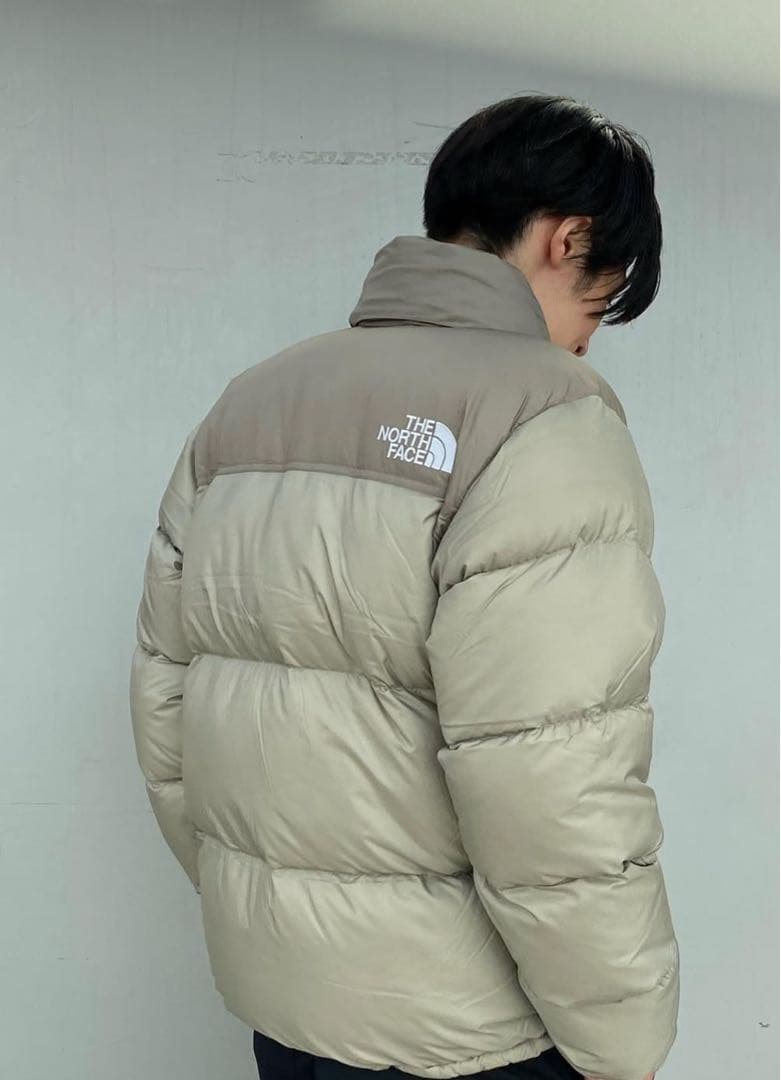 ノースフェイス ヌプシ　ダウンジャケット nd92335 グレー XXL