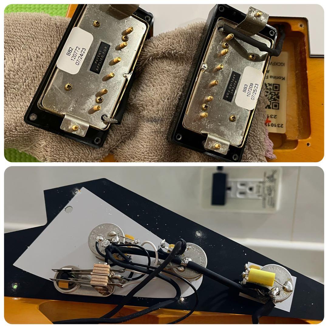 ギター Epiphone IGC 1958 Korina Flying V