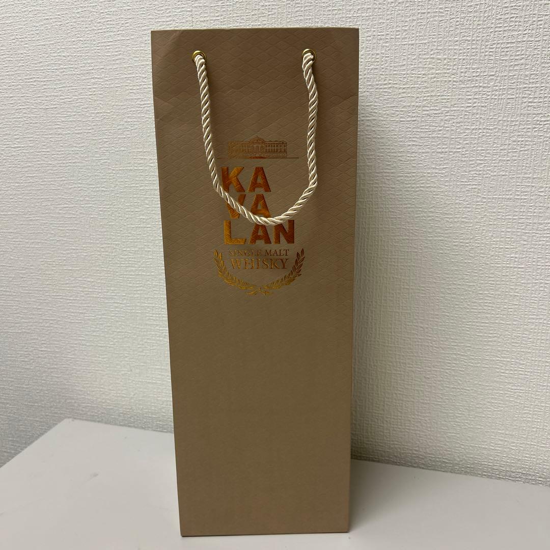 観賞用　KAVALAN SOLIST シングルモルトウイスキー 1000ml