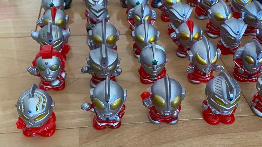 【激レア☆レトロ】ウルトラマン　指人形 計６４体　セット売り