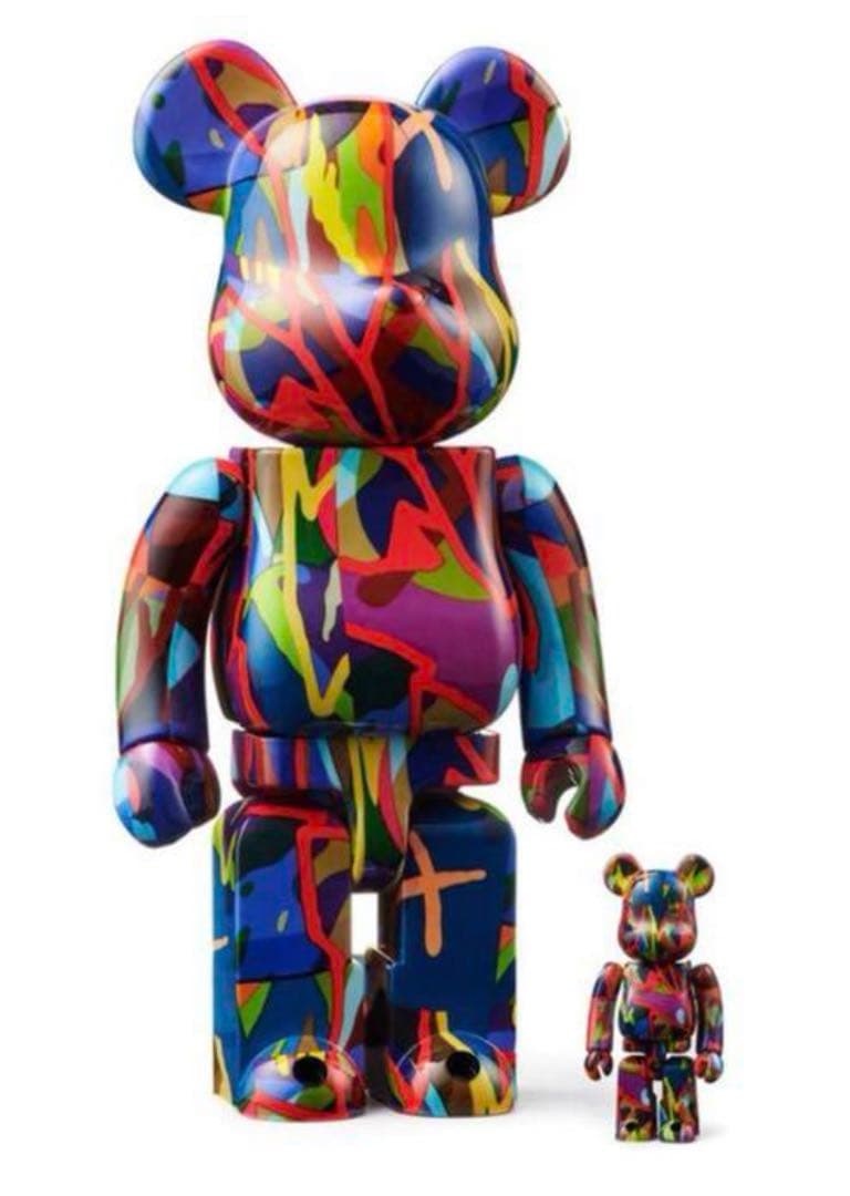 ベアブリック KAWS TENSION 100% & 400%
