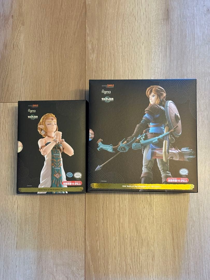 figma ティアーズ オブ ザ キングダム リンク DX ゼルダ セット