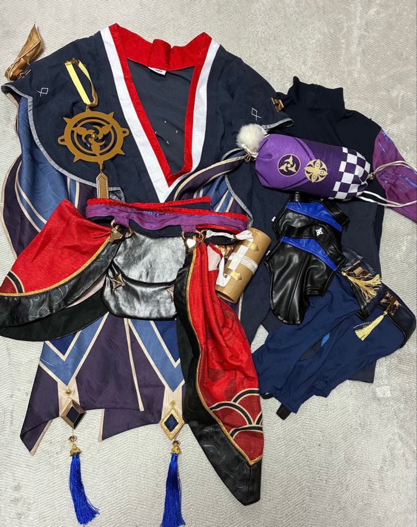 原神 散兵 三分妄想 衣装・靴・ウィッグ