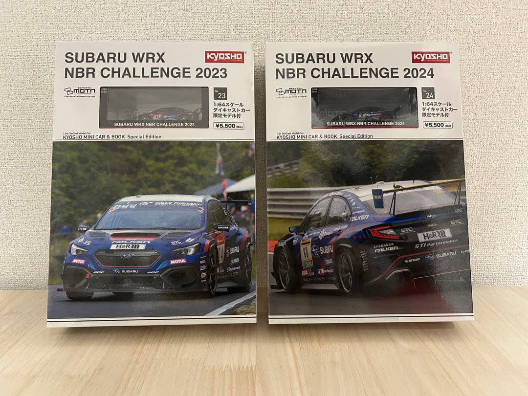 京商ミニカーSUBARU WRX NBR CHALLENGE 2023 2024