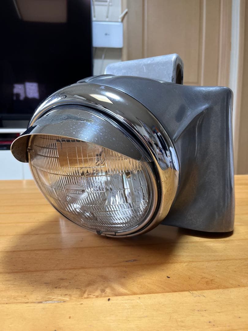 ハーレー ショベル FLH 純正 ナセル ライト バイザー付き 当時物