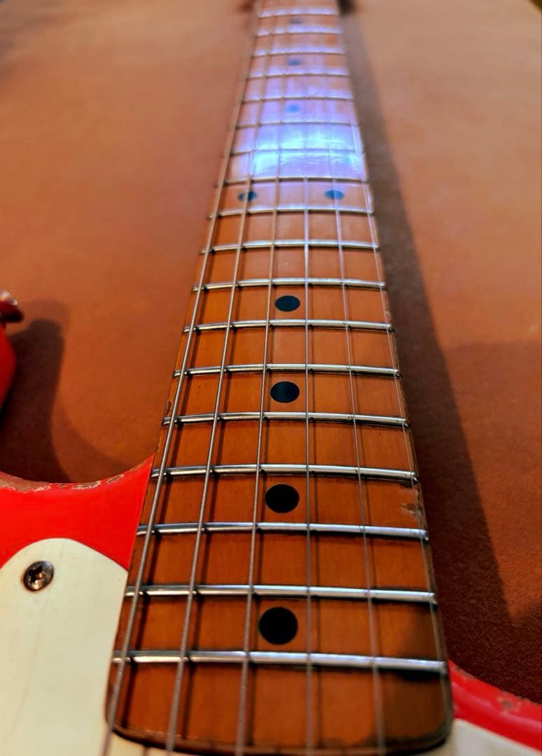 fender JAPAN ストラトキャスター レリック フェスタレッド