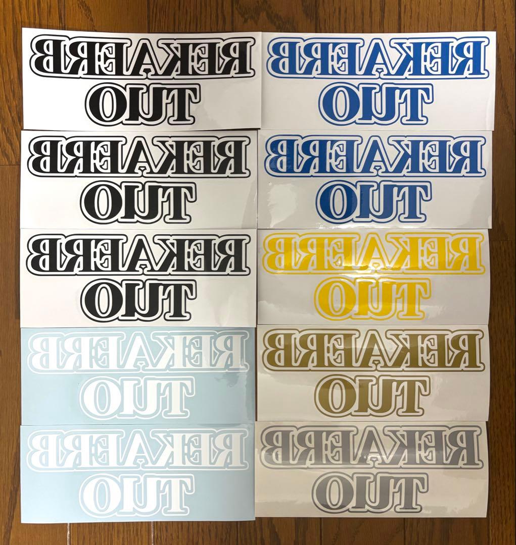 【コウスケさん】リクエスト分カッティングステッカー 多色50枚