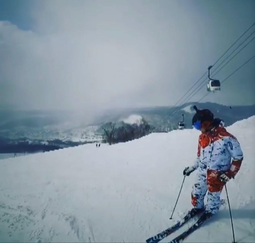 PHENIX スキーウェア 17-18年メンズ レッド/ホワイト クリーニング済