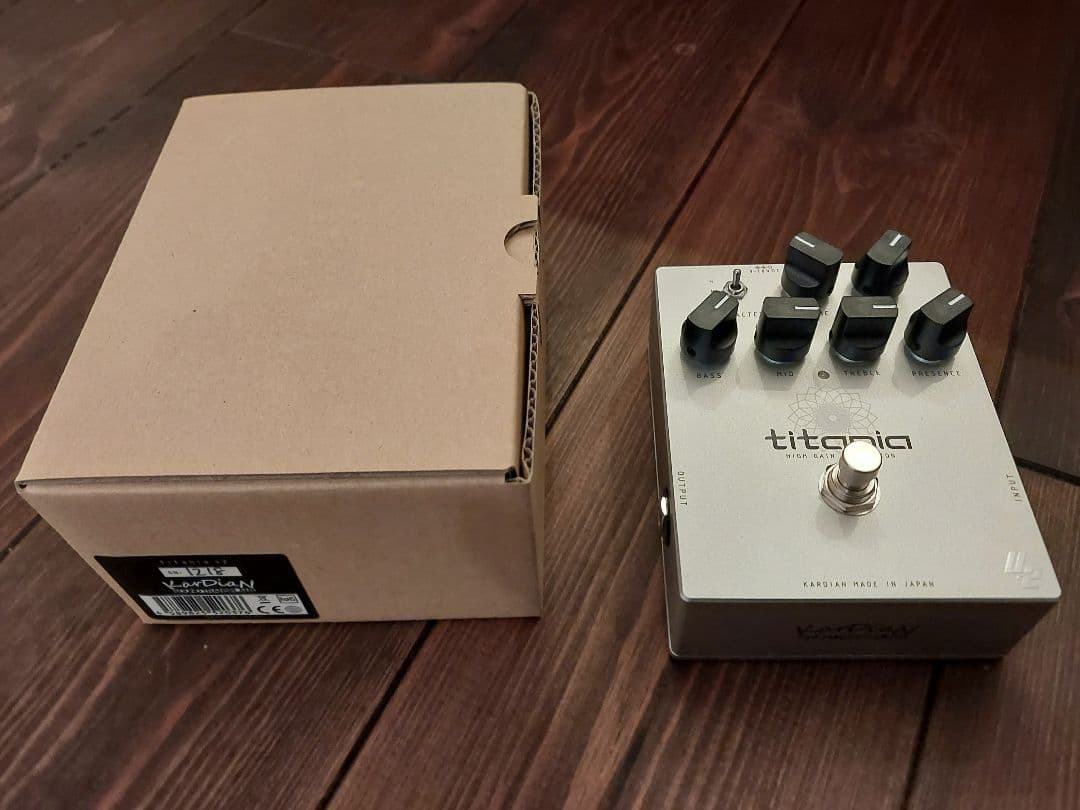 Kardian titania v2 ギターエフェクター