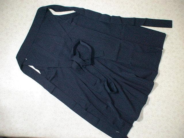 66584　行燈袴　紺