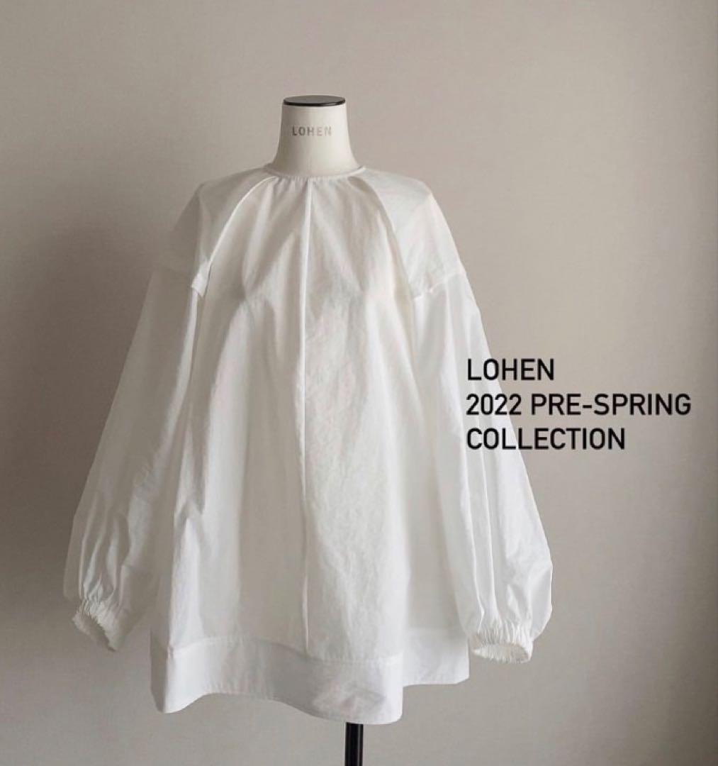 LOHEN(ローヘン)2022 PRE-SPRING シャツ ホワイト