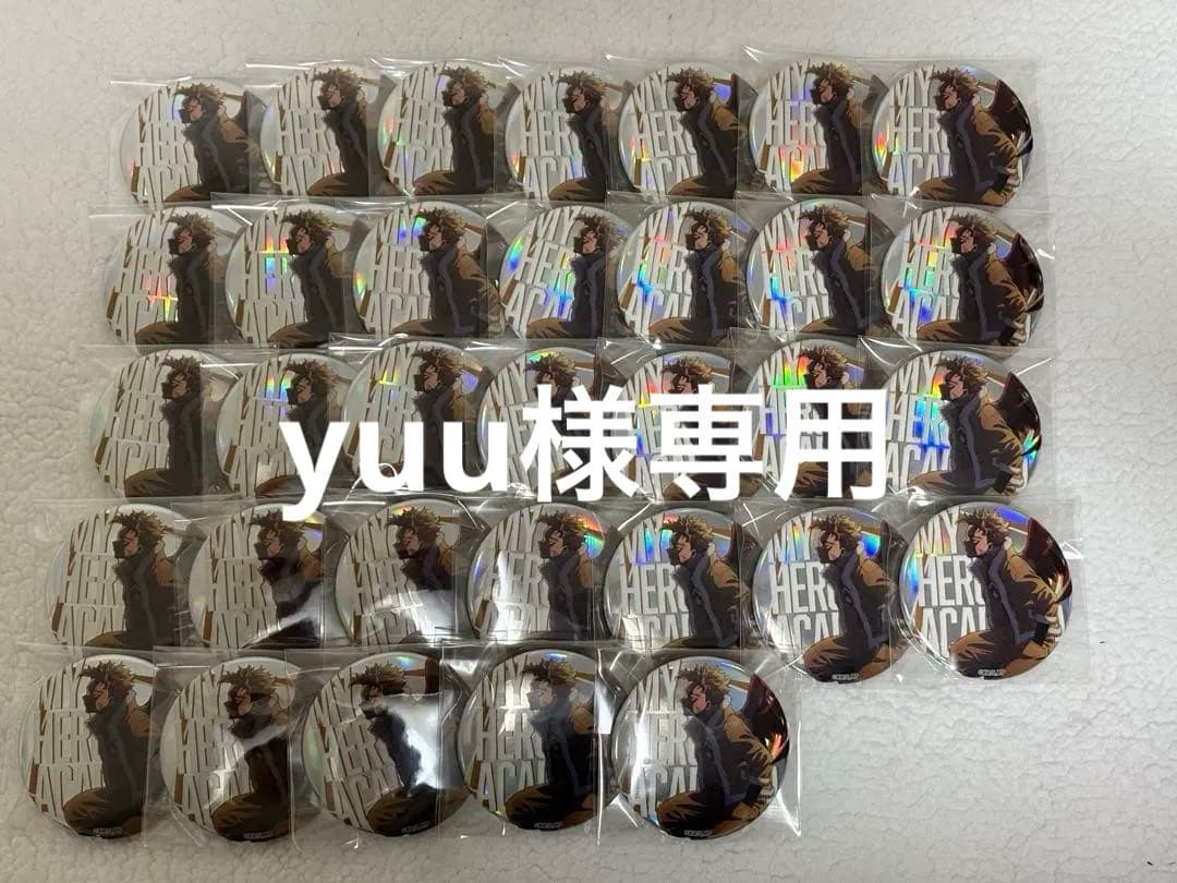 僕のヒーローアカデミア　ホークス　缶バッジ　33個セット