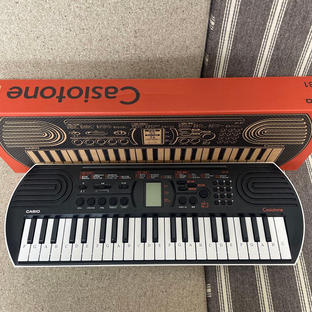 Casiotone ミニキーボード SA-81 箱付き