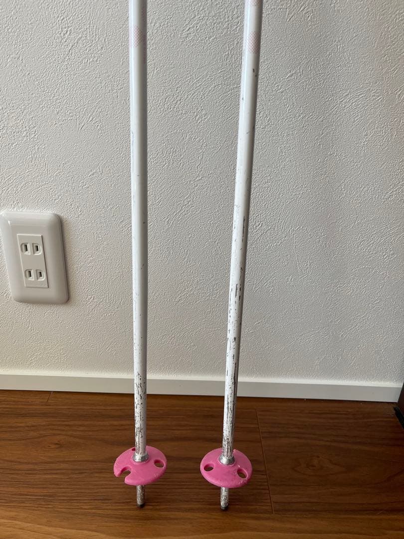 NISHIZAWA スキー板 110cm ストック80㎝ ブーツ20〜20.5㎝