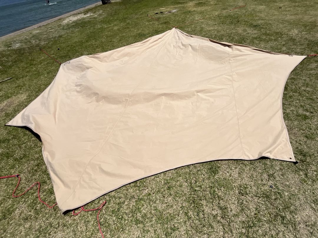 DOD OKRA タープ・シェード本体 ポリコットン製