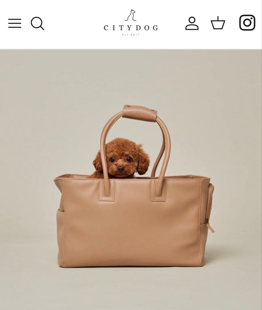 CITY DOG キャリーバッグ