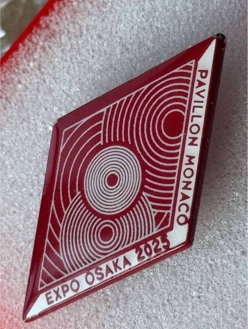 超激レア！！　大阪・関西万博　モナコパビリオン　スペシャル　マグネットピン