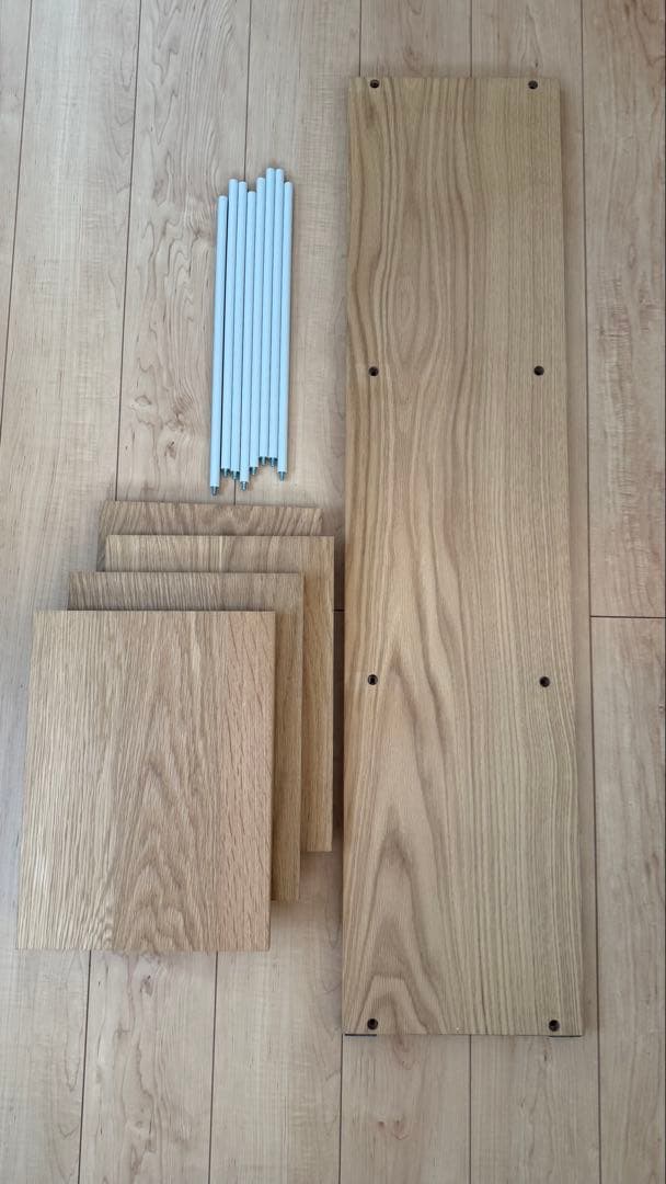 桃さま　無印良品　スタッキングシェルフ・追加３段