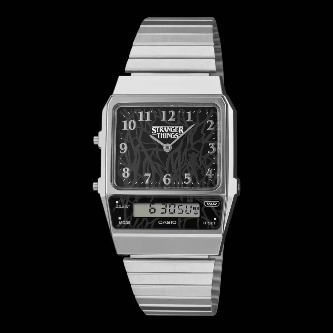 時計 CASIO STRANGER THINGS AQ-800EST-1AJR