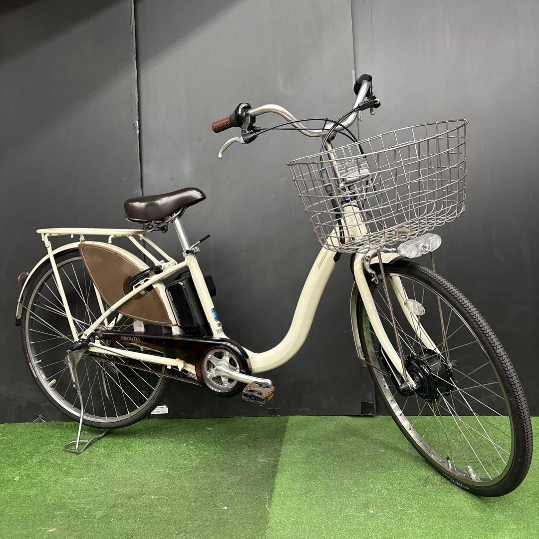 Fei様　電動自転車 BS FRONTIA アイボリー　77★