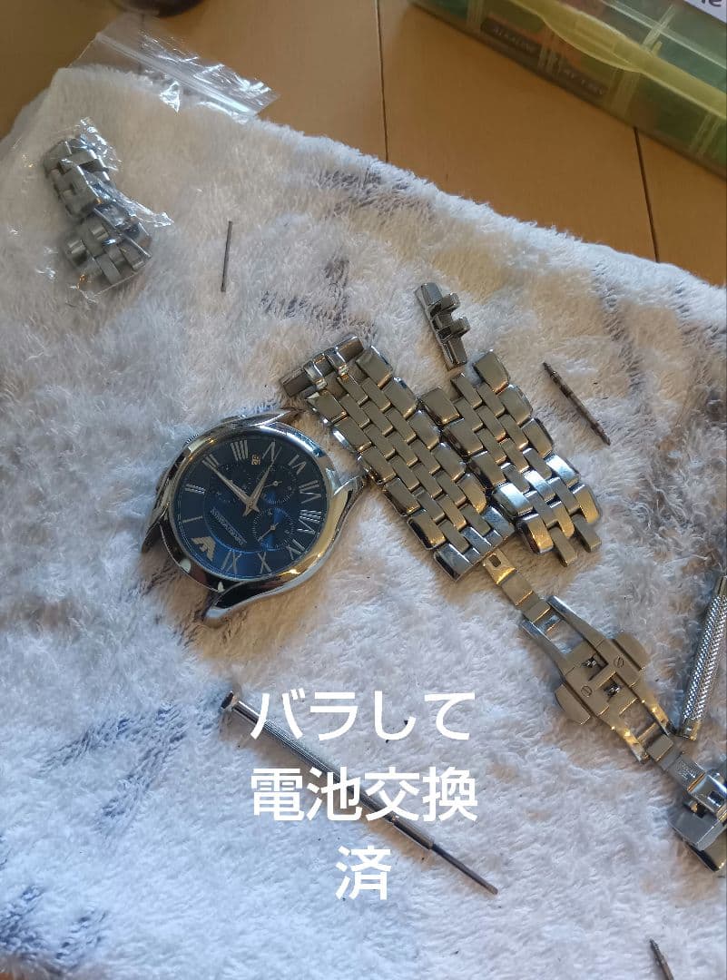 EMPORIO ARMANI AR-1787【極上美品時計】 【クロノグラフ】