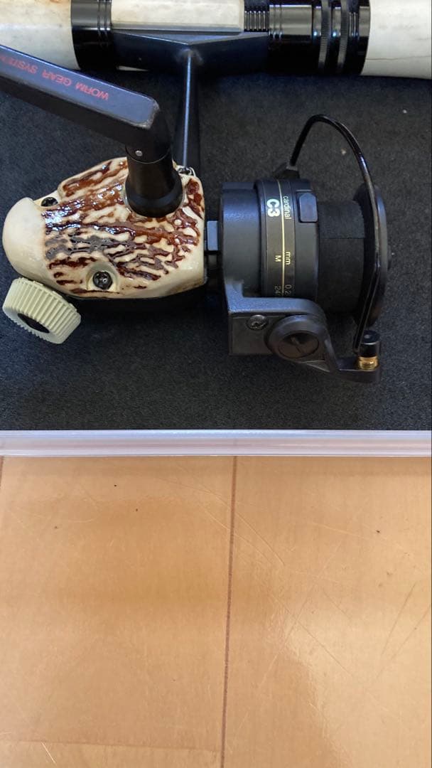 激レア　アブガルシア　カーディナルC3 スタッグハンドル　リールロッドセット　鹿