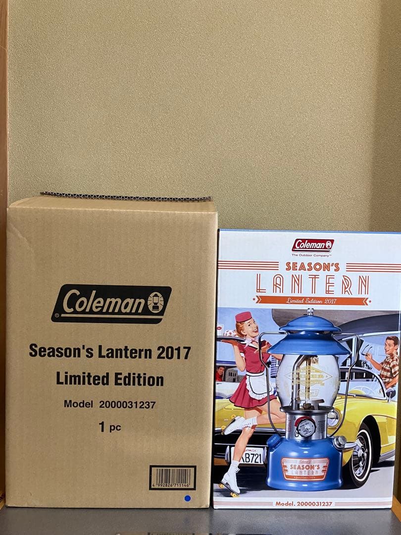 廃盤　希少品　新品未使用　シーズンズランタン2017 Colemanコールマン