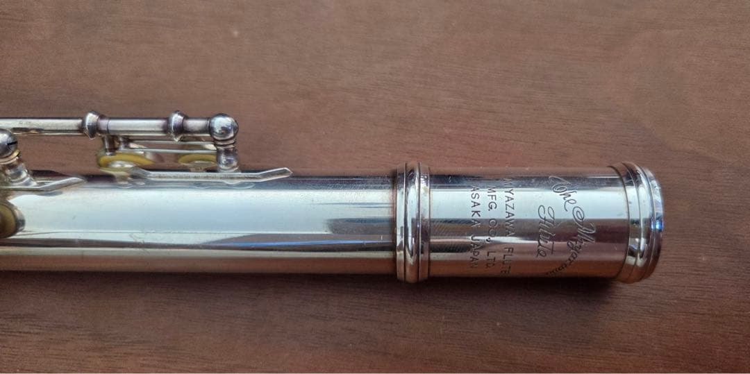 Miyazawa mc300 管体銀製　フルート本体