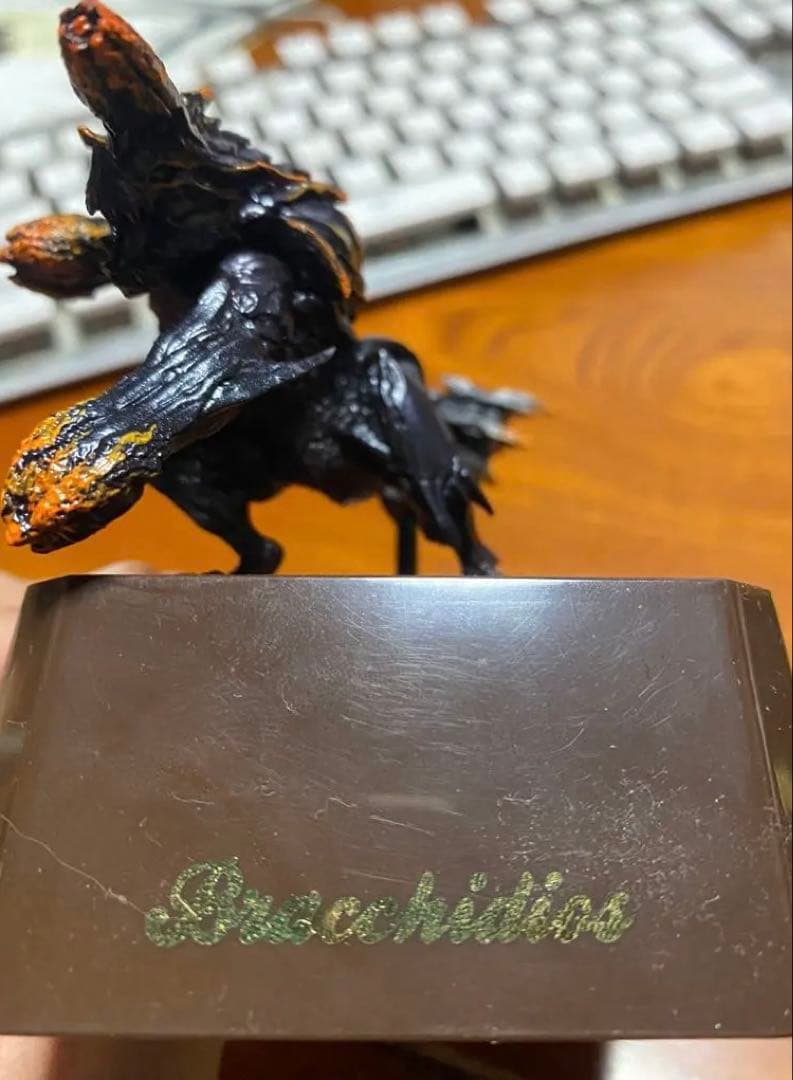 猛り爆ぜるブラキディオス ディアブロス金ぴか種 リペイントフィギュア